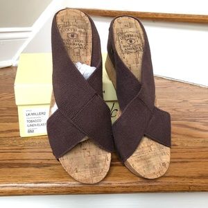Lucky Brand Cork Bottom Wedges